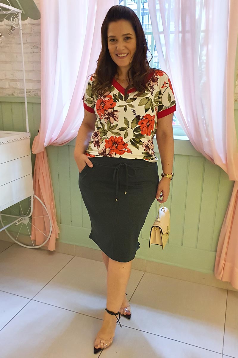 9022 T- Shirt Floral 9022 T- Shirt Floral