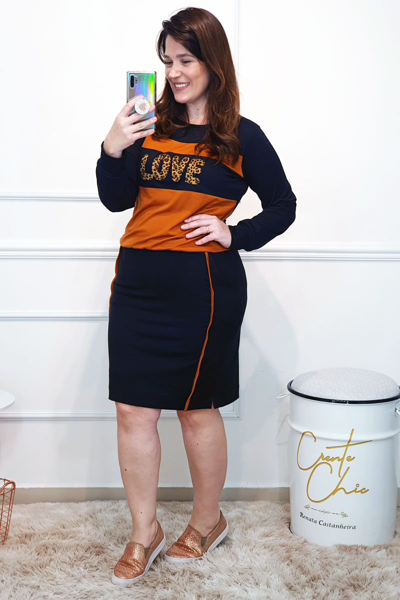 9060 T-Shirt "Love" ♥️  Manga Longa