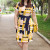 8989 Vestido Decote Canoa