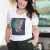 9142 T-Shirt Manga Drapeada