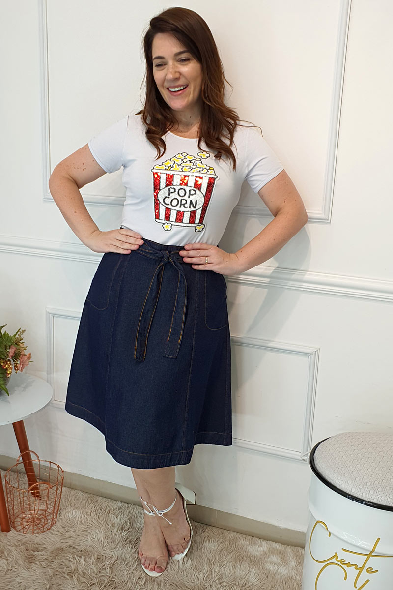 9152 T-Shirt "Pop Corn"