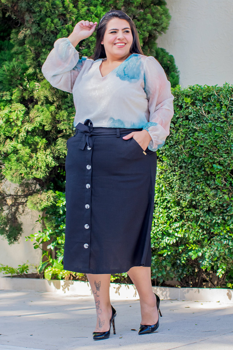 9371 Blusa Manga Longa 9371 Blusa Manga Longa