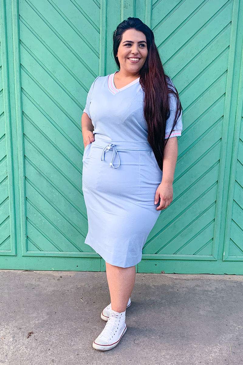 Traje Esporte Fino Vestido Tubinho Esportivo Vestido Tubinho