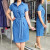 5166 Vestido Jeans C/ Botões