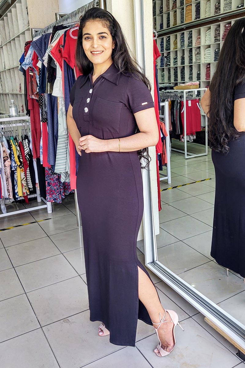 9088 Vestido Longo C/ Fenda 9088 Vestido Longo C/ Fenda