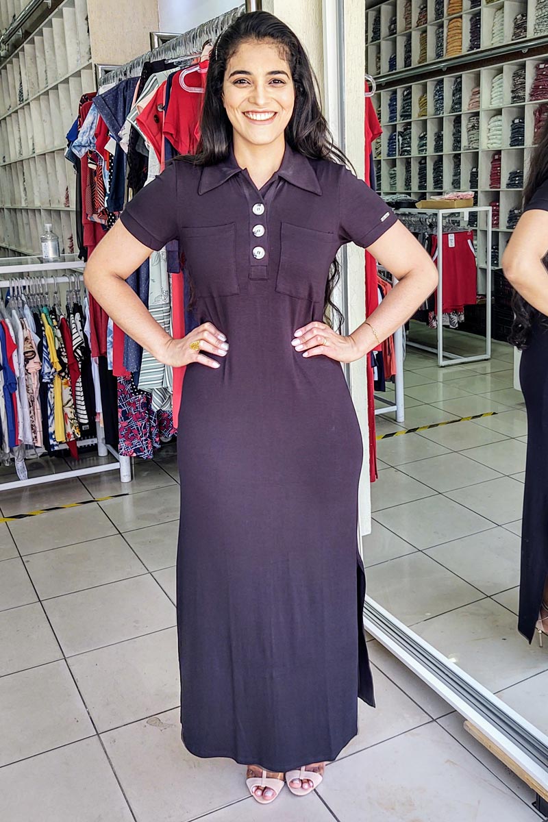 9088 Vestido Longo C/ Fenda 9088 Vestido Longo C/ Fenda