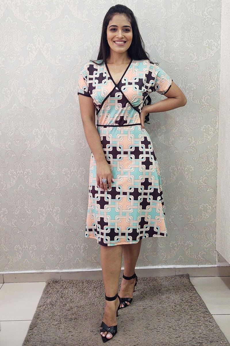 8975 Vestido Manga Japonesa 8975 Vestido Manga Japonesa