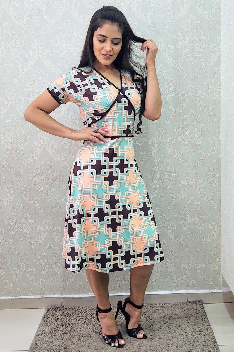 8975 Vestido Manga Japonesa 8975 Vestido Manga Japonesa