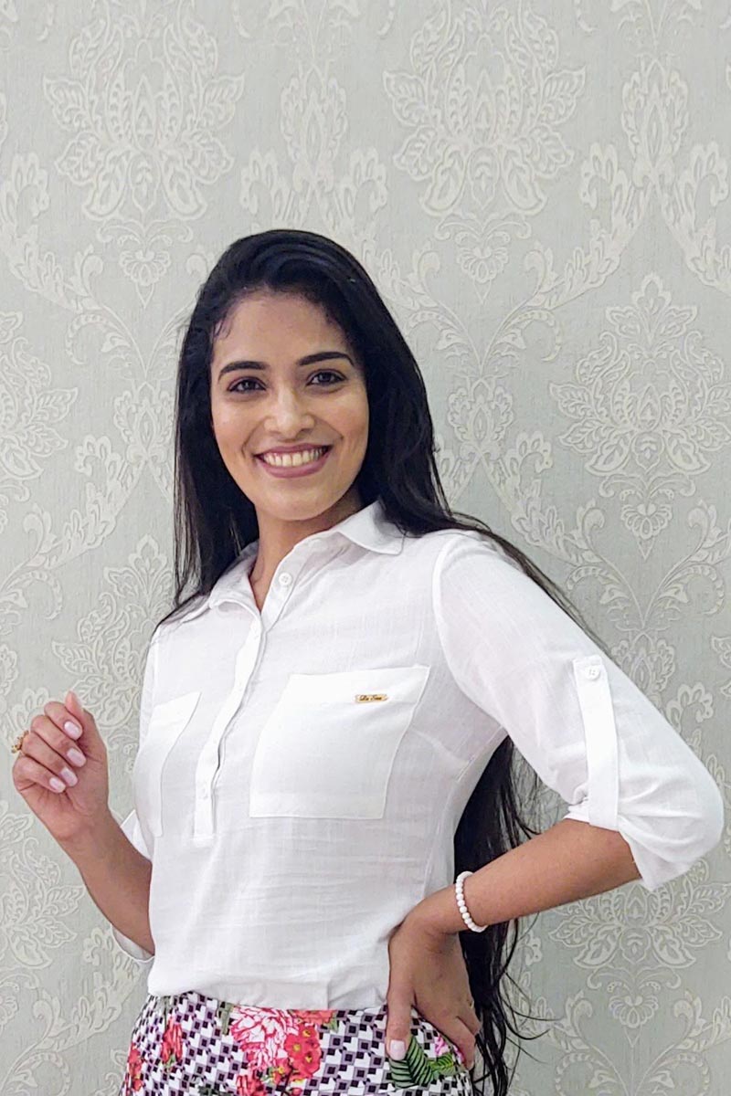 9082 Camisa C/ Bolsos