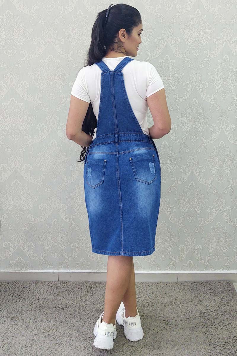 4089 Salopete Jeans Secretaria 4089 Salopete Jeans Secretaria