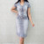 5124 Vestido Jeans  C/ Cinto