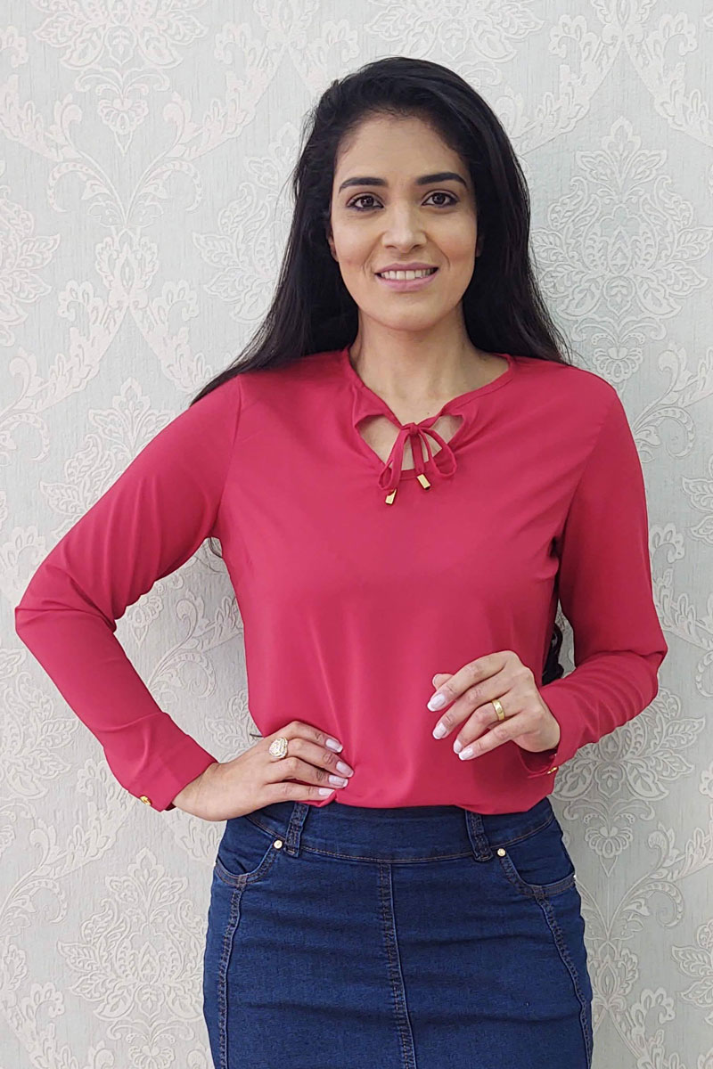 8629 Blusa Manga Longa 8629 Blusa Manga Longa