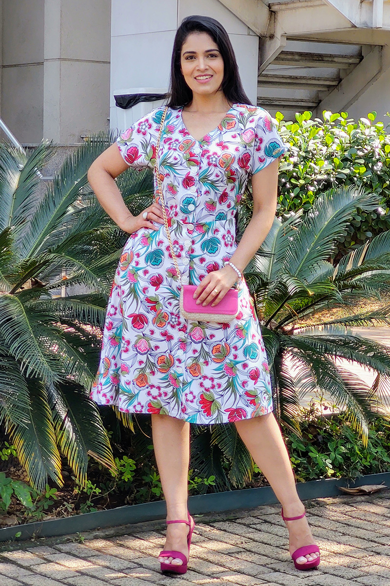 9252 Vestido Evase C/ Bolsos 9252 Vestido Evase C/ Bolsos