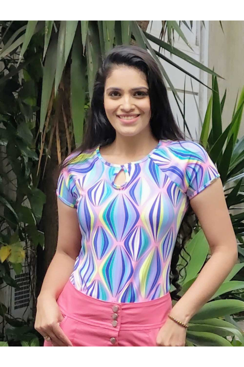 9273 Blusa Manga Raglã