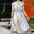 9283 Vestido C/Gola Franzida