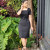 8638 Vestido Tubinho C/ Detalhe Renda