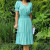 9307 Vestido C/Babado