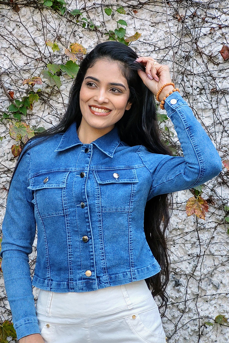 2379  Jaqueta Jeans C/ Bolsos 2379  Jaqueta Jeans C/ Bolsos