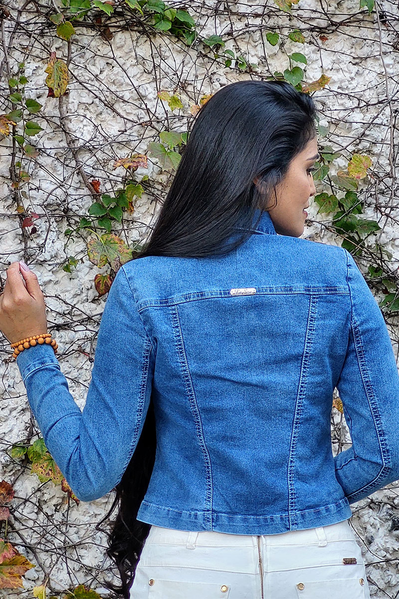 2379  Jaqueta Jeans C/ Bolsos 2379  Jaqueta Jeans C/ Bolsos