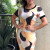8971 Vestido Tubinho Estampado