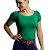 8547 Blusa C/ Decote Canoa