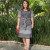 8968 Vestido C/ Manga Franzida