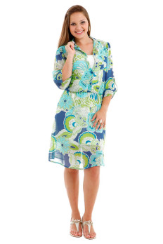 8376 Vestido Estampado 