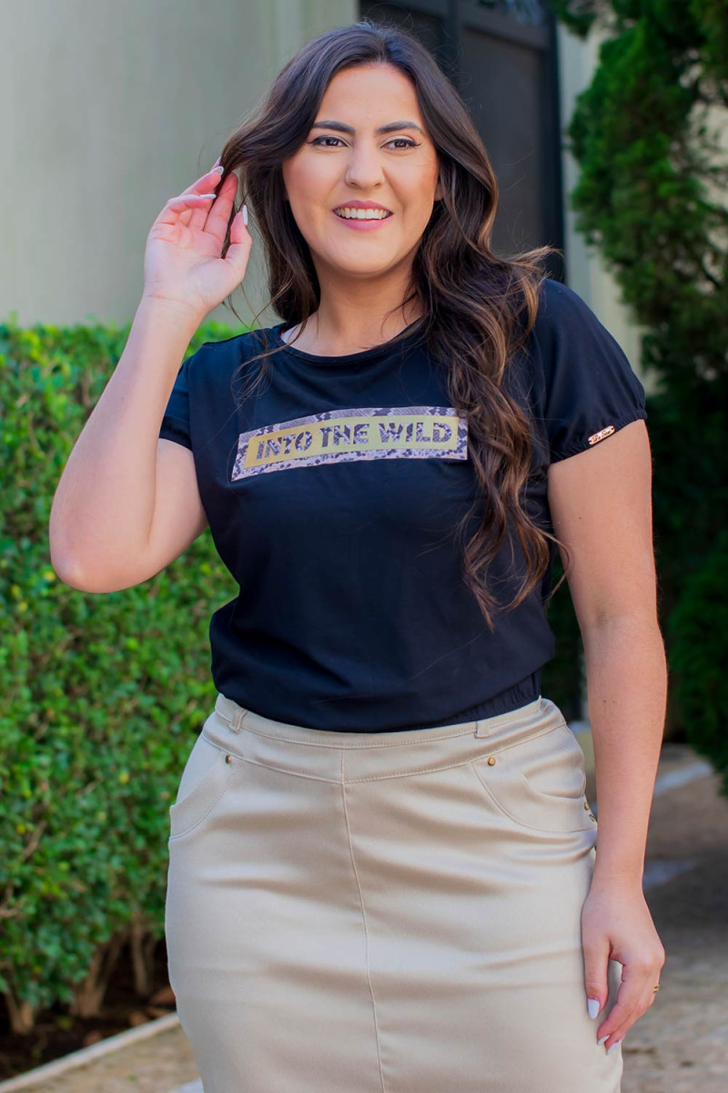 9402 T-Shirt C/Aplicação 9402 T-Shirt C/Aplicação