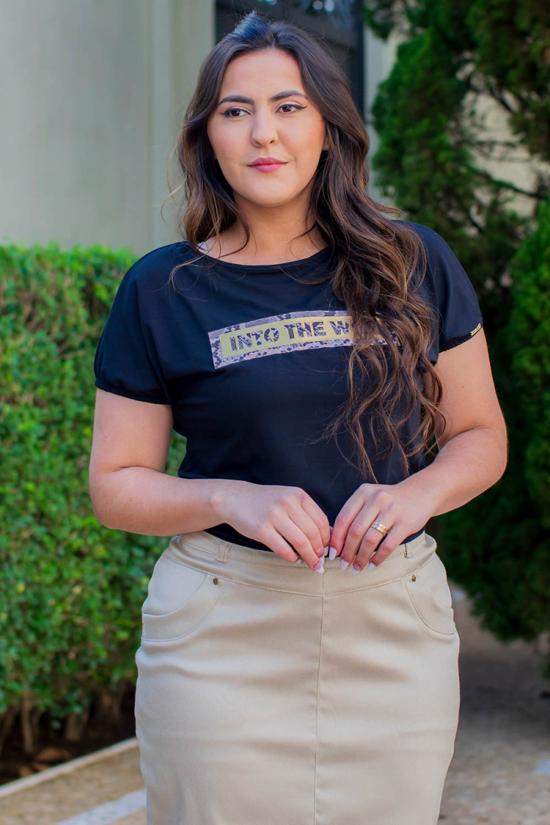 9402 T-Shirt C/Aplicação 9402 T-Shirt C/Aplicação