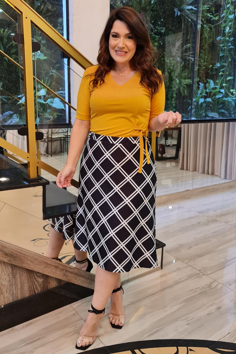 9327 Blusa Malha Canelada 9327 Blusa Malha Canelada