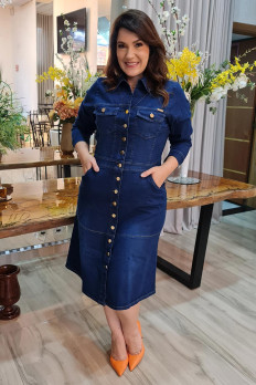 5179 Vestido Midi Jeans 