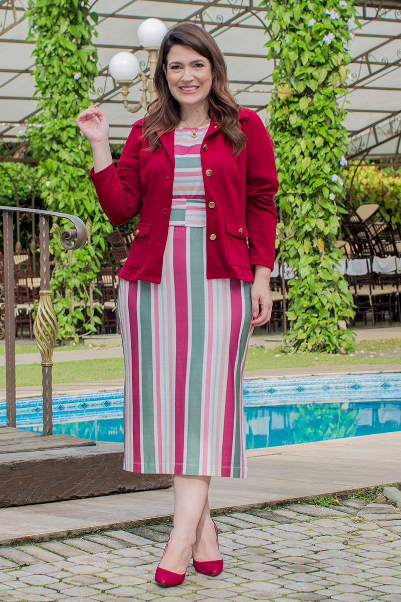 9378 Blazer C/Bolso Lapela