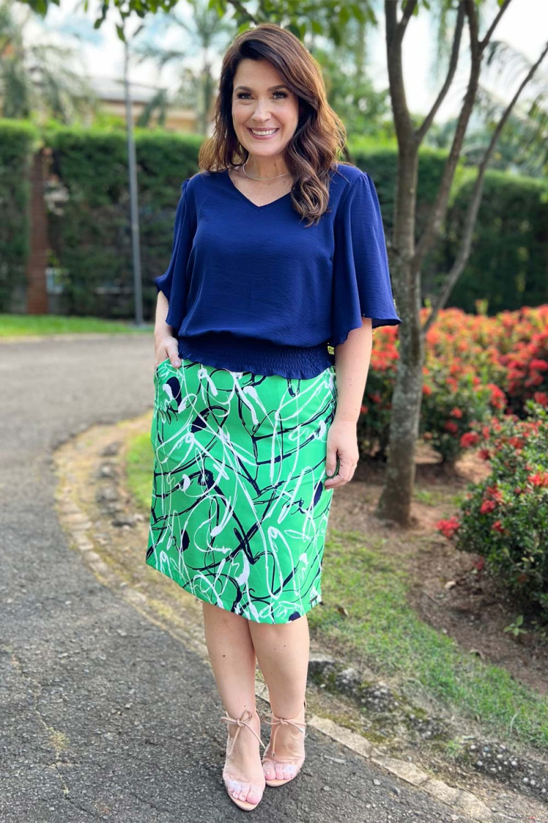 9281 Saia Básica C/Bolso