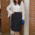 9227 Saia Midi C/ Babado 