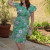 9235 Vestido Manga C/Babados